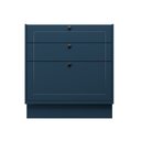 Ver imagem 6 de Balcão de Cozinha 3 Gavetas 100% MDF 80cm sem Tampo Sevilha Herval Azul/Órion