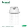 Ducha Fluir 4 Temperatura 5500w 127v Branco Zagonel - 3