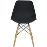 Kit 4 Cadeiras Charles Eames Eiffel - Original Preto - 4
