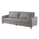 Ver imagem 1 de Sofá Cama 2 Lugares Living Linho M-157 Martins Cinza