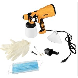 Pistola de Pintura Pulverizadora Hvl 800ml 3 Bicos 127 Deko