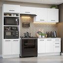 Ver imagem 1 de Armário de Cozinha Completa 270cm Branco Agata Madesa 07