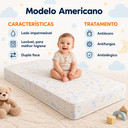 Ver imagem 2 de Colchão de Berço Baby D18 130x70x10 Americano Impermeável