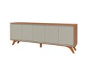 Ver imagem 3 de Buffet Premium 5 Portas Mavaular Naturalle/off White