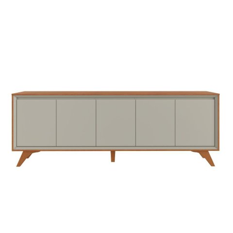 Buffet Premium 5 Portas Mavaular Naturalle/off White