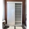 Sapateira 2 Portas de Correr sem Espelho com Luz Led Diamante - 7