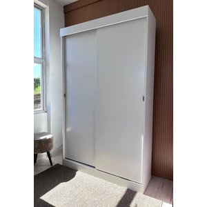 Sapateira 2 Portas de Correr sem Espelho com Luz Led Diamante