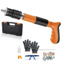 Ver imagem 1 de Pistola de Fixaçao Finca Pino Rebitadeira Prego Açao Direta Epi Alvenaria Drywall Gesso Construçao o