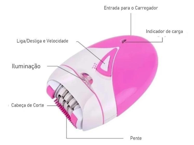 Depilador Elétrico Removedor Pelos Unissex Puxa Pela Raiz - 8