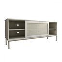 Ver imagem 4 de Rack para Tv até 55 Polegadas Heron 1 Porta Off White - Panorama Móveis