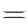 Par de Prateleiras Suspensa Minimalista Preto Mdf Organizador Banheiro Lavanderia - Rufatto Decoraçõ - 4
