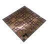 Pastilha de Vidro Cristal Cobre Efeito Metalizado 30x30cm - 6