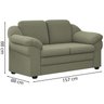 Kit Sofa 2 E 3 Lugares Dallas Linho TCE 1026 Moll - 4