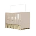Ver imagem 2 de Berço 3 em 1 para Colchão 130x 70cm 100% MDF Katatau Areia Bege