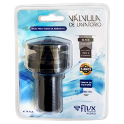 Válvula Lavatório 7/8 Inox Black - 6