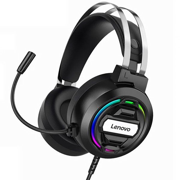 Headset Gaming Lenovo H401 com 3.5 MM para PC/PS4/Xbox/Smartphone e