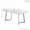 Ver imagem 3 de Mesa de Jantar Fineza 6 Lugares Retangular MDF 120x80cm Cinamomo 120cm JCM Movelaria