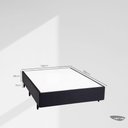 Ver imagem 3 de Base Box Casal 138x39cm em Poliester Idea Preto