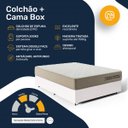 Ver mais imagens de Cama Box com Colchão de Espuma D70 Double Face Ortopédico Double Sense Casal 138cm
