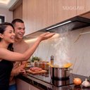 Ver imagem 6 de Coifa de Embutir Suggar TP9001PT 90cm Vidro Preto Painel Touch LED 110V