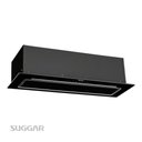 Ver imagem 1 de Coifa de Embutir Suggar TP9001PT 90cm Vidro Preto Painel Touch LED 110V