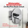 Registro Misturador Monocomando Metal Cromado Para Chuveiro - 3