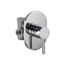 Ver imagem 1 de Registro Misturador Monocomando Metal Cromado Para Chuveiro