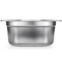 Ver mais imagens de Kit 2 Cubas Gastronômicas Inox 9,5l 1/2 Buffet Restaurante 32,5x26,5x15cm Gourmet Mix