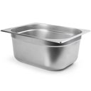 Ver imagem 6 de Kit 2 Cubas Gastronômicas Inox 9,5l 1/2 Buffet Restaurante 32,5x26,5x15cm Gourmet Mix