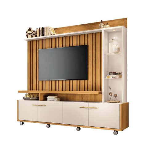 Estante de Tv 60 Pol 200cm Sam H01 - D’Rossi