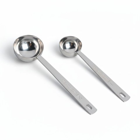 Conjunto de Colher Dosadora para Café em Aço Inoxidável - Ilc