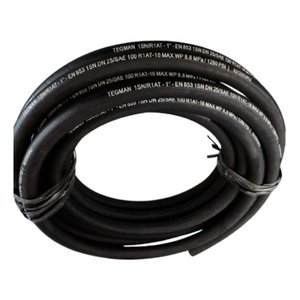 10m Mangueira Hidráulica 1' R1at 1 Trama de Aço Alta Pressão