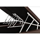 Ver imagem 3 de Cama Box Baú King-size 193x203 Reforçada Fabricação Própria - Corino Marrom