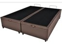 Ver imagem 2 de Cama Box Baú King-size 193x203 Reforçada Fabricação Própria - Corino Marrom