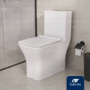 Ver imagem 3 de Vaso Sanitário Monobloco Cerâmica Modelo Flumen - Vab0034 Tubrax
