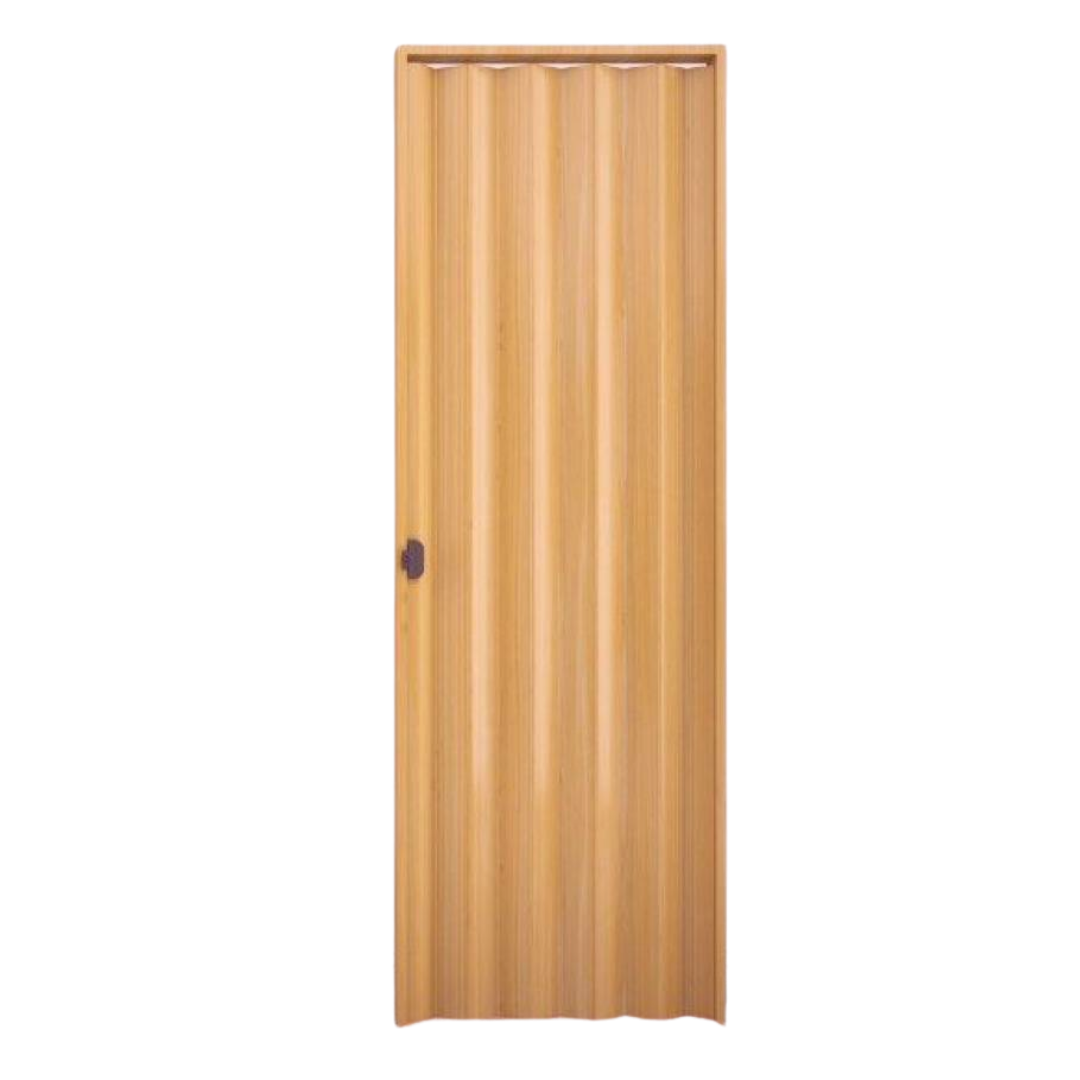 Porta Sanfonada de PVC Natural Plasbil 210x80cm - 1