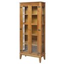 Ver imagem 1 de Cristaleira Bia 2 Portas Cor Amendoa 180 Cm - 62915
