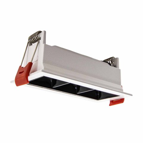 Spot Led Embutir Picco 7w 2700k Irc90 Preto/branco 4992 St3228