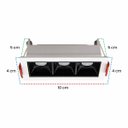 Ver imagem 2 de Spot Led Embutir Picco 7w 2700k Irc90 Preto/branco 4992 St3228
