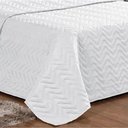 Ver imagem 2 de Cobre Leito King Pratic Lisa 3 Peças - Branco