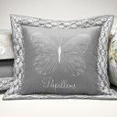 Ver imagem 3 de Edredom Queen Butterfly Micropercal 7 peças Cinza