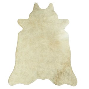 Tapete Couro de Boi - Baby Cow Bege - 241111162549