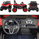 Ver imagem 3 de Carro Eletrico Zippy Toys Jipe Utv Rs1000 12v Controle Vermelho