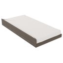 Ver imagem 1 de Cama Auxiliar de Solteiro para Colchão 88cm Nogal Cm8008 Tecno Mobili