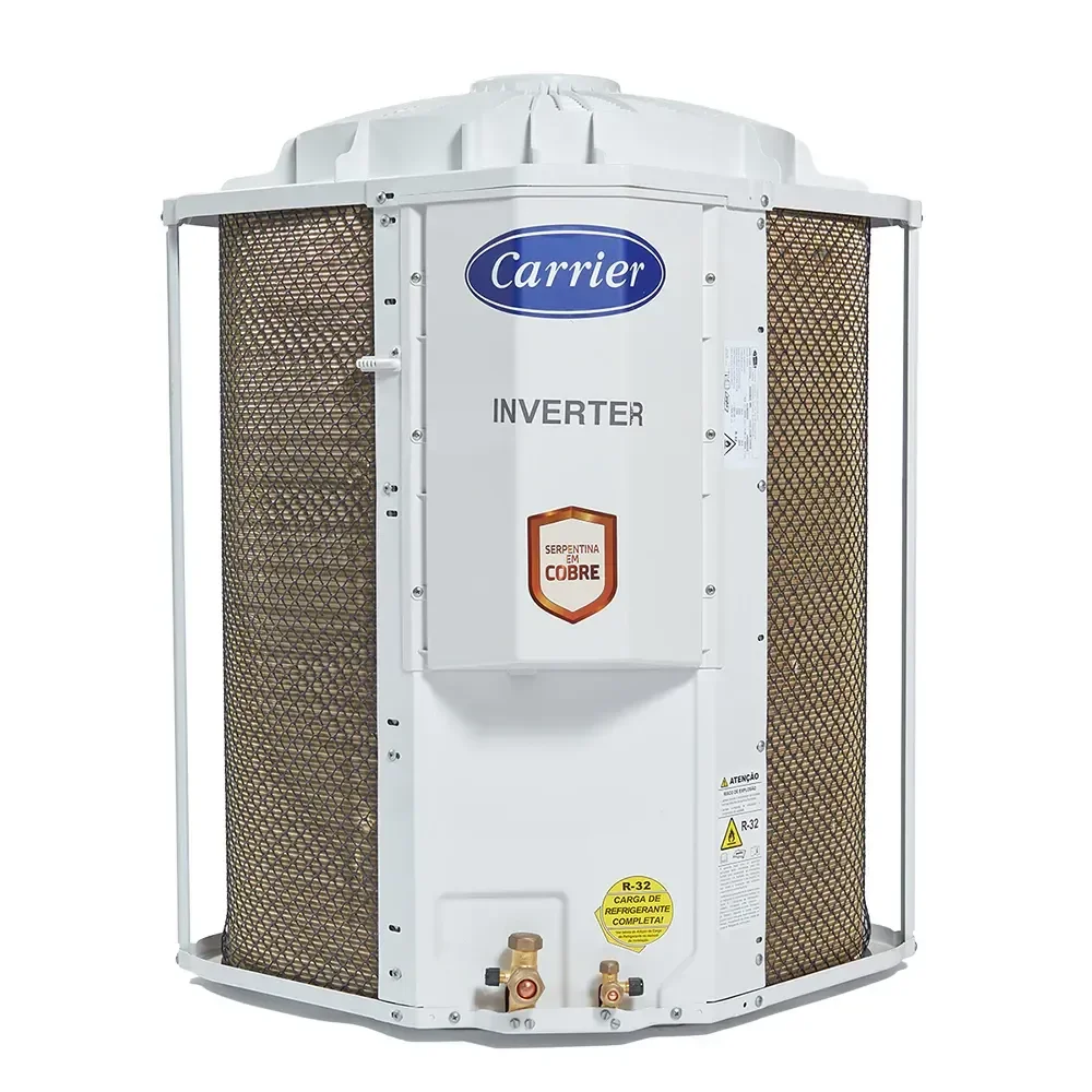 Ver imagem 2 de Ar Condicionado Cassete Carrier 4 Via Inverter Connect 48.000 Btu Frio 220v R-32 40kvqe48c5