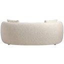 Ver imagem 7 de Sofá 3 Lugares Orgânico para Sala Living 180cm Sonata Bouclé Off White - Nexta Casa