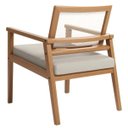 Ver imagem 3 de Poltrona Tela Areia Madeira Maciça em Linho - B Gaspari