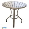 Mesa Outdoor Romana 70cm de Diâmetro Com ou Sem Furo Central e Estrutura Alumínio em Várias Cores -  - 2
