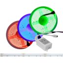 Ver imagem 3 de Rolo Fita Led Cob Rgb 3528 de 5 Metros 12v + Controle St2938