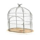 Ver imagem 1 de Gaiola Decorativa com Passaro no Topo 46cm